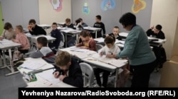 Навчання у підземній школі у Запоріжжі, лютий 2025 року