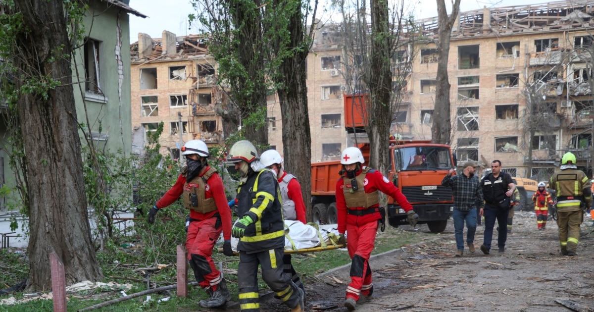 კიევში 70-ს გადააჭარბა რუსეთის მასირებული შეტევის შედეგად დაშავებულთა რიცხვმა