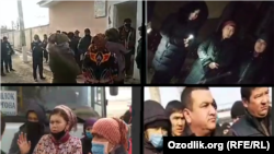 Кадры из видеозаписей, сделанных в Андижанской, Наманганской, Ферганской и Кашкадарьинской областях Узбекистана 18-24 ноября 2020 года. 