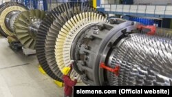 Siemens компаниясынын газ турбиналары.