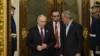 Лідер РФ Володимир Путін (л) і президент Ірану Масуд Пезешкіан, Москва, 27 жовтня 2026 року