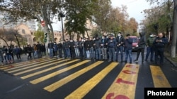 Proteste în capitala Armeniei, 8 decembrie 2020