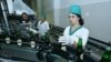 Armenia - Workers at a new brewery in Dilijan, 21Nov2017.