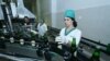 Armenia - Workers at a new brewery in Dilijan, 21Nov2017.