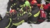 В Италии найдены 10 человек, оказавшиеся под снежной лавиной