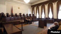 Armenia - A Constituional Court hearing in Yerevan, September 2, 2016.
