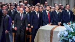 Tribute and memorial service for late US Senator Lindsey Graham in Washington. A bill containing sanctions on Iran and Russia has been named after the late politician.  