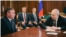 Коллаж: Шуваев, Путин, Богомаз и Гладков