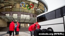 Беларускія спартоўцы едуць на Алімпіяду. Ілюстратыўнае фота.