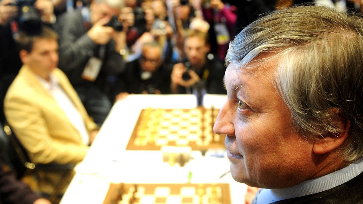 FIDE presidential candidate and former World Chess Champion