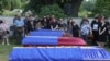 Похорон загиблої 31 липня виховательки Наталії Гайової, двох її синів віком 17 і 22 роки та брата, Київська область, 5 серпня 2025 року