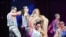Armenia - U.S. singer Jennifer Lopez performs at the Republican Stadium in Yerevan, August 3, 2025.