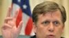 U.S. President Barack Obama's top Russia adviser, Michael McFaul