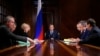 Глава правительства Дмитрий Медведев и его заместители