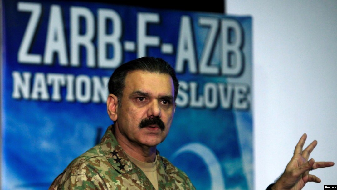  د پاکستان پوځ مطبوعاتو څانګې ویاند لېفټنېنټ جنرل عاصم سلیم 