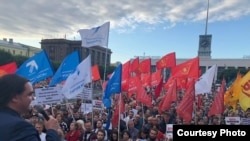 Митинг оппозиции в Санкт-Петербурге, 24 июля 2019 года