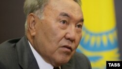 Прэзыдэнт Казахстану Нурсултан Назарбаеў.