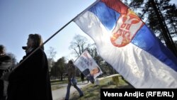 Protest u beogradu nakon oslobađajuće presude hrvatskim generalima