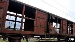 Un vechi tren de marfă