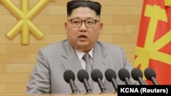 Ким Чен Ын, Солтүстік Корея басшысы.