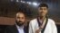 فرزاد منصوری تکواندوکار افغان که مدال نقره کسب کرده است.