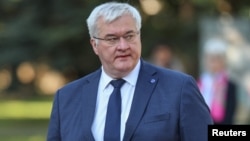 უკრაინის საგარეო საქმეთა მინისტრ ანდრი სიბიჰა. 15 მაისი, 2026. 