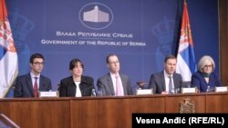 Predstavnici MMF sa srpskim dužnosnicima u Beogradu