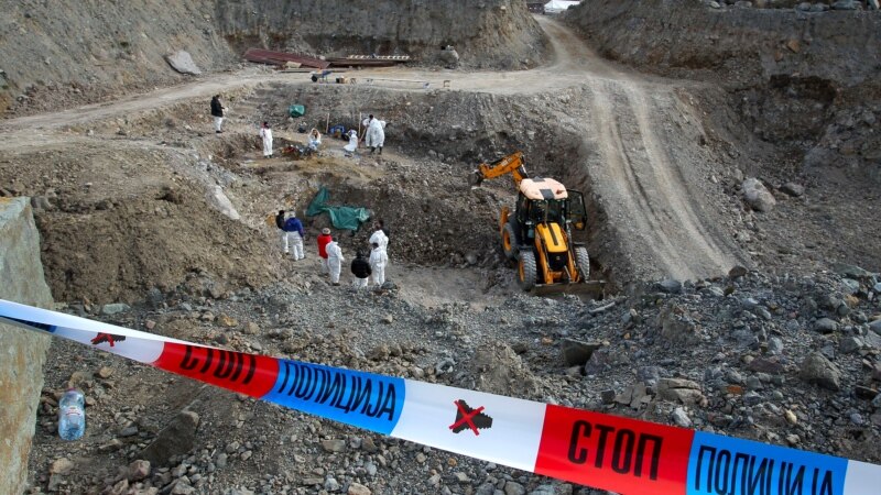 Nastavlja se  iskopavanje masovne grobnice kod Raške u Srbiji