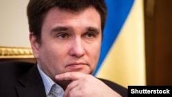 Ukraina tış işleri naziri Pavlo Klimkin