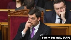 ოლექსი ჰონჩარუკი პარლამენტის საგანგებო სხდომაზე