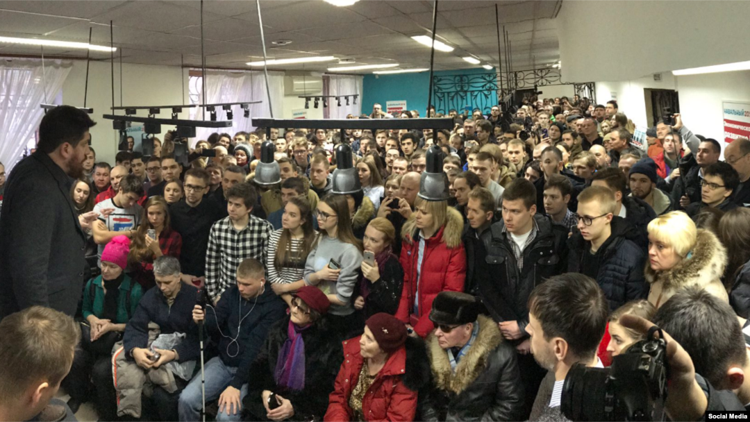 Открытие штаба Алексея Навального в Самаре. Фото @EvgenyFeldman
