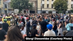 აქცია მელიქიშვილის ქუჩაზე