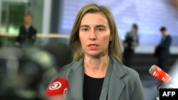 Shefja e politikës së jashtme të Bashkimit Evropian, Federica Mogherini.