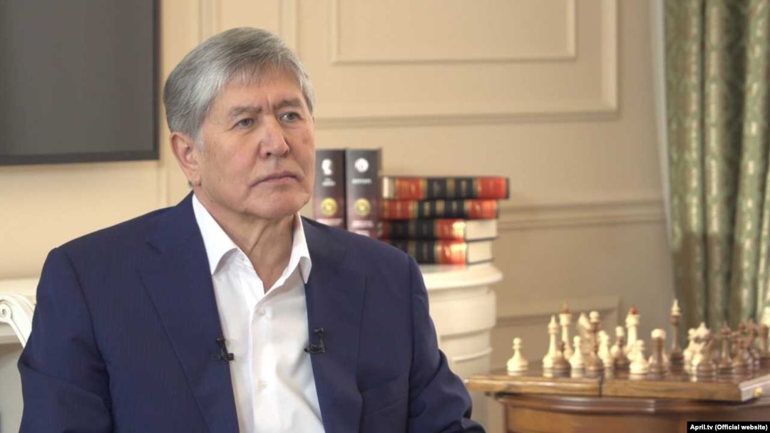 Экс-президент Алмазбек Атамбаев.