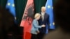 Presidentja e Komisionit Evropian, Ursula von der Leyen, me kryeministrin e Shqipërisë, Edi Rama, në Tiranë, më 30 shtator 2026.