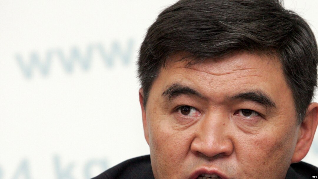 Ata-Jurt leader Kamchibek Tashiev (file photo)