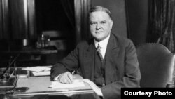 Herbert Hoover, Șeful Misiunii Americane de Ajutoare din Europa și viitor președinte ale SUA (Foto: I. Țurcanu, M. Papuc, Basarabia în actul Marii Uniri de la 1918)