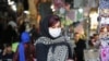 IRAN RAMADAN -- An Iranian woman walks at the Grand Bazaar market in the capital Tehran on April 20, 2020, as the threat of the COVID-19 pandemic lingers ahead of the Muslim holy month of Ramadan.