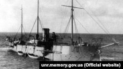 Канонерская лодка «Кубанец», которая была переименована 17 сентября 1918 года на «Запорожец». Это было первое в истории украинского флота переименование
