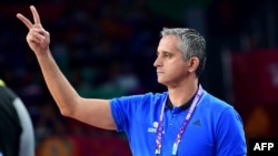 Serbian basketball coach Igor Kokoskov (file photo)