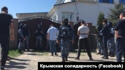 Обшуки в Білогірську в анексованому Росією Криму, 26 квітня 2018 року