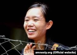 Activista Phyoe Phyoe Aung condamnată pentru că a organizat protestele din 2015