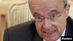 French Foreign Minister Alain Juppe said the embargo could be worked out in the next few weeks.