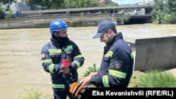 მაშველები მტკვარზე, თბილისი