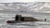 Decommissioned Russian Submarine Sinks