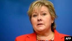 Kryeministrja e Norvegjisë, Erna Solberg.