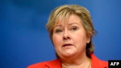 Kryeministrja e Norvegjisë, Erna Solberg.