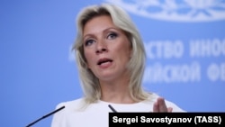 Russian Foreign Ministry spokeswoman Maria Zakharova had accused the Greek government of participating in "dirty provocations" against Moscow, and promised a "tit-for-tat" response to the expulsions. (file photo)