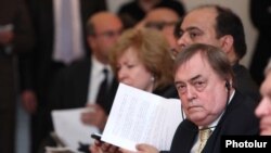 Содокладчик ПАСЕ по Армении Джон Прескотт, Ереван, 19 октября 2010 г.