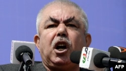 Afghan Vice President Abdul Rahid Dostum